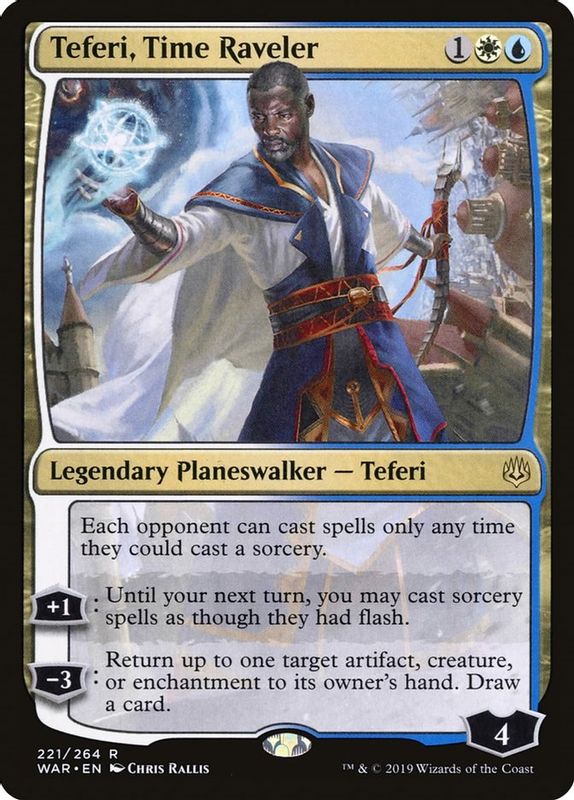 Teferi, Time Raveler - 221 - Rare