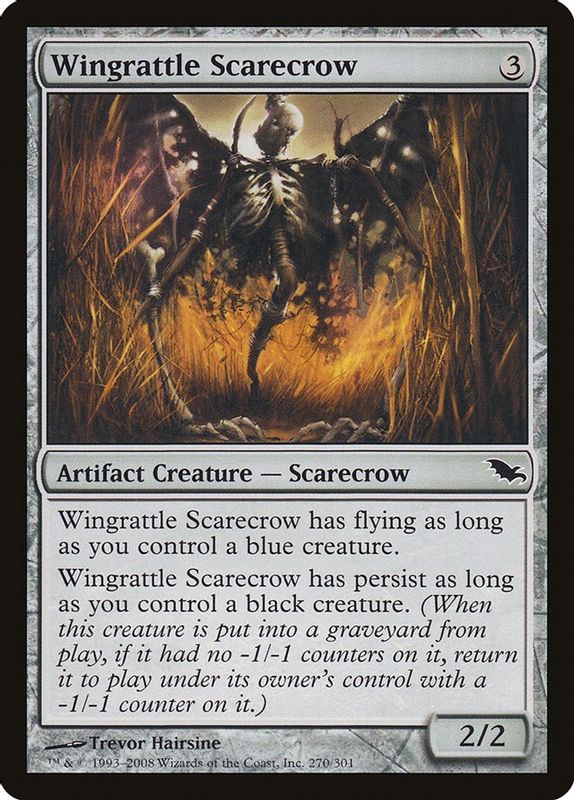 Wingrattle Scarecrow - Common