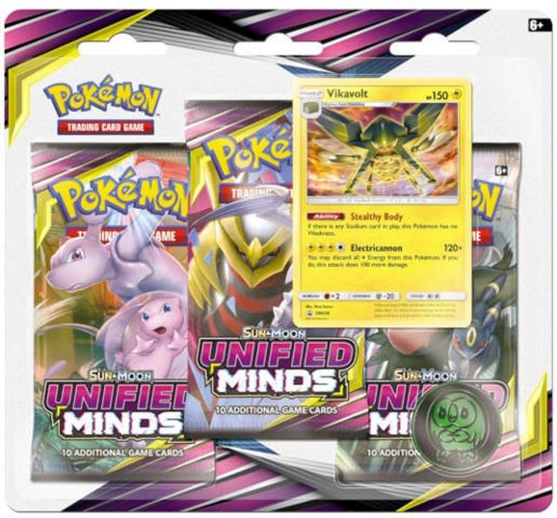 Unified Minds 3 Pack Blister [Vikavolt]