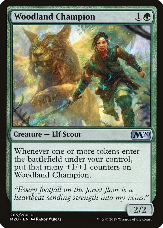 Woodland Champion - 205 - Uncommon