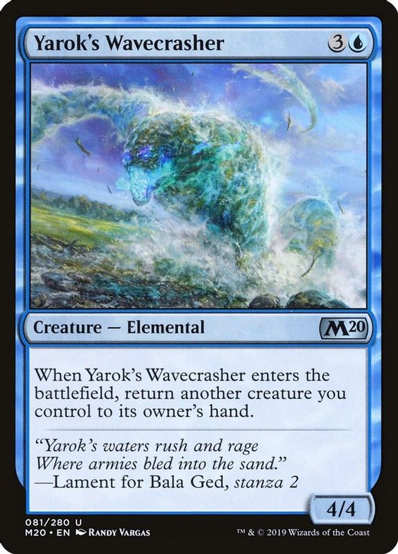 Yarok's Wavecrasher - 81 - Uncommon