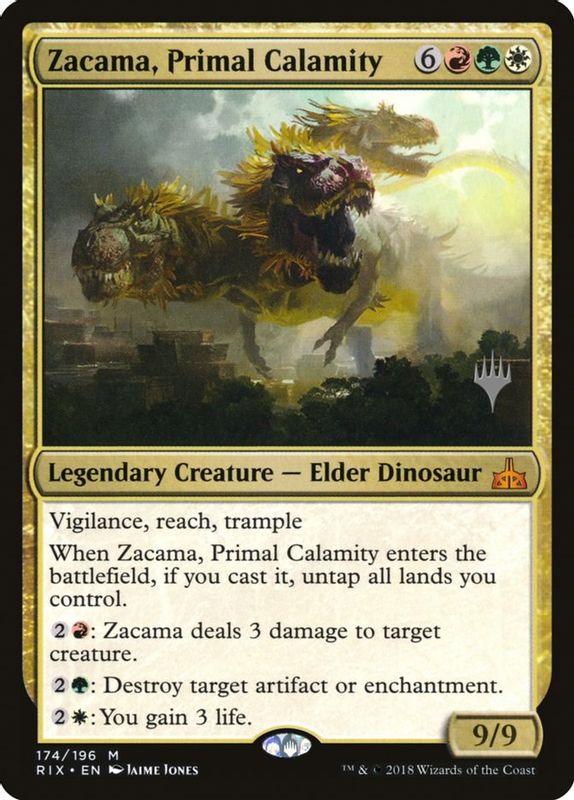 Zacama, Primal Calamity - 174 - Mythic