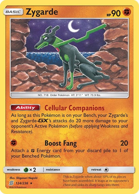 Zygarde - 124/236 - Rare