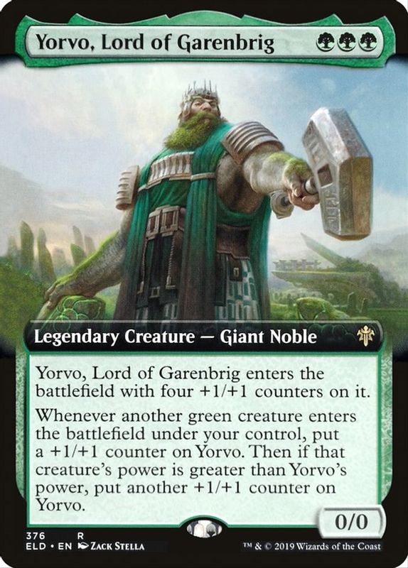 Yorvo, Lord of Garenbrig (Extended Art) - 376 - Rare