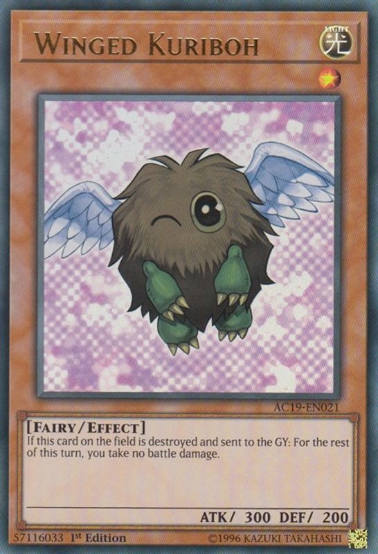 Winged Kuriboh - AC19-EN021 - Ultra Rare