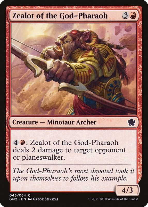 Zealot of the God-Pharaoh - 45 - Common