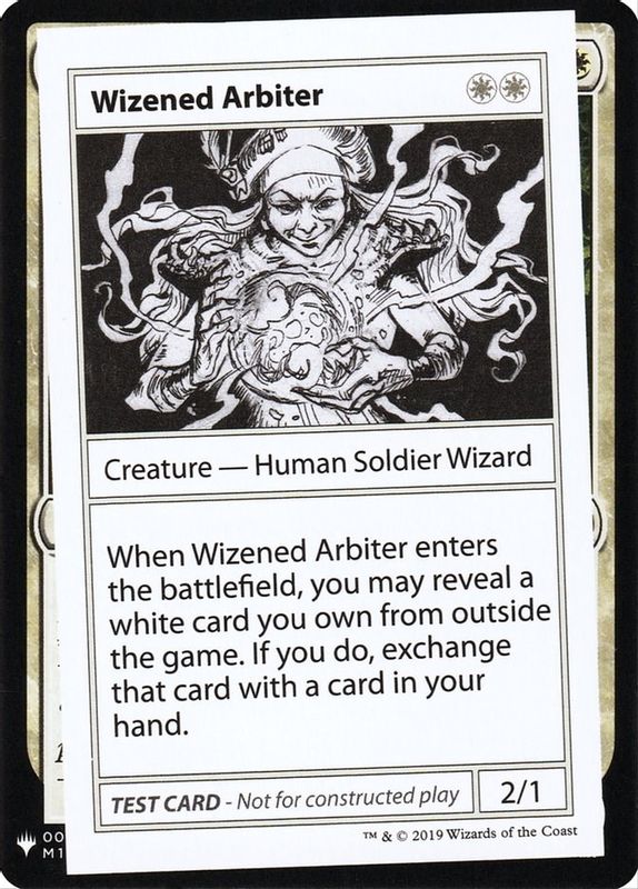 Wizened Arbiter - Special