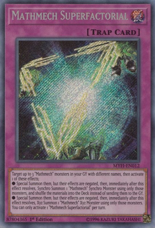 Mathmech Superfactorial - MYFI-EN012 - Secret Rare