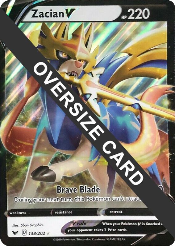 Zacian V - 138/202 - 138/202 - Promo