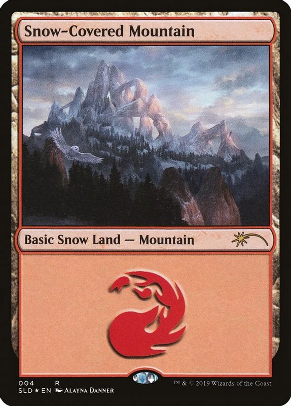 Snow-Covered Mountain (4) - 4 - Rare