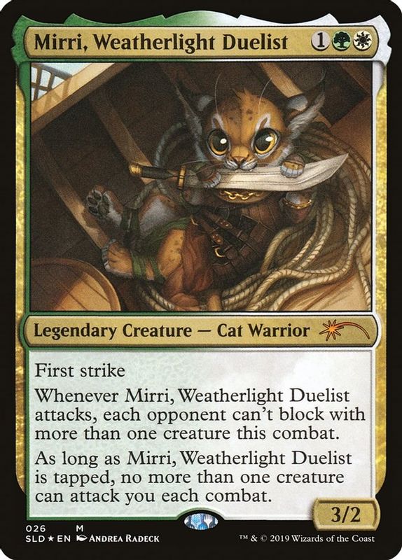 Mirri, Weatherlight Duelist - 26 - Mythic