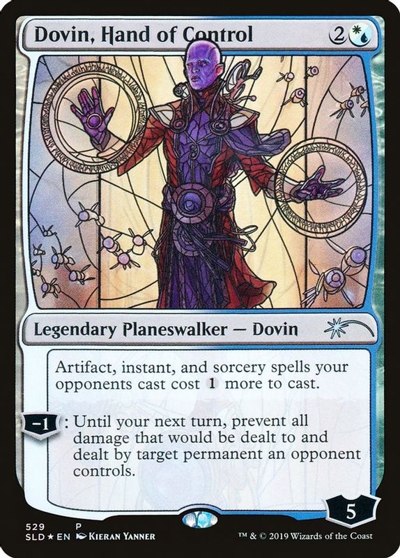 Dovin, Hand of Control (Stained Glass) - 529 - Promo