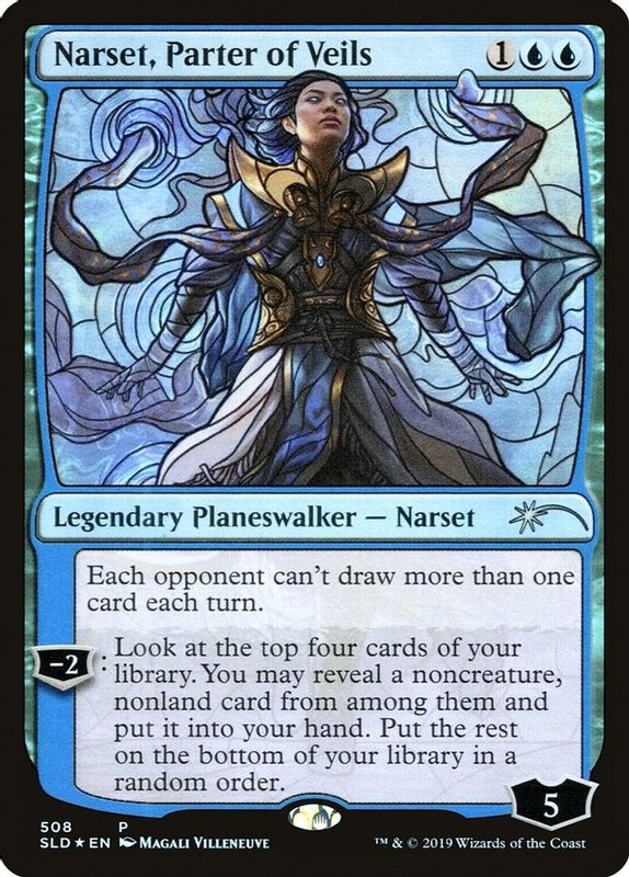 Narset, Parter of Veils (Stained Glass) - 508 - Promo