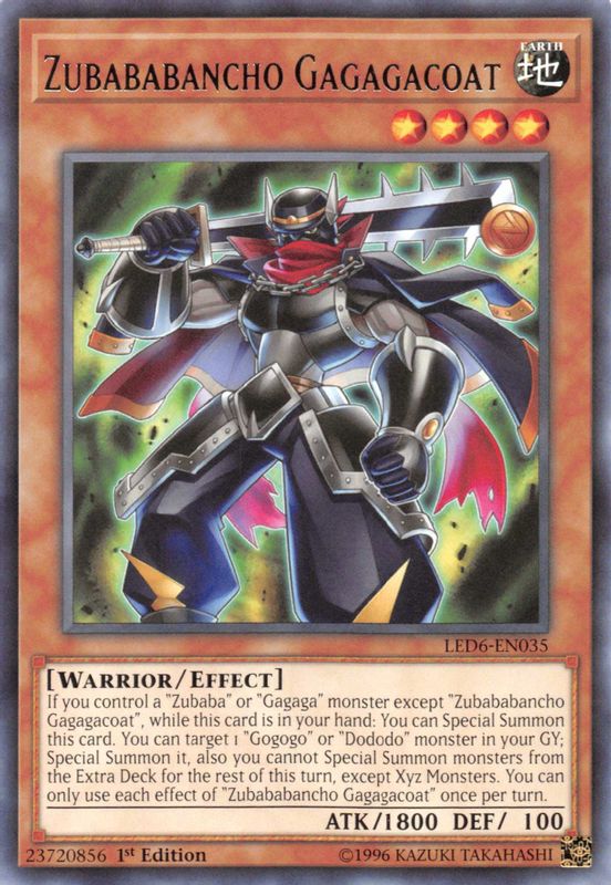 Zubababancho Gagagacoat - LED6-EN035 - Rare