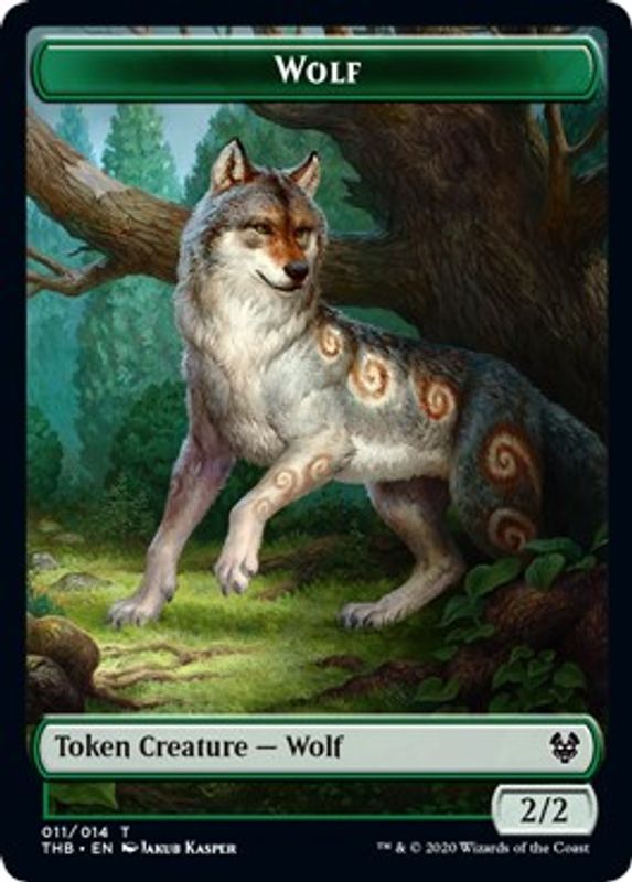 Wolf Token - 11 - Token