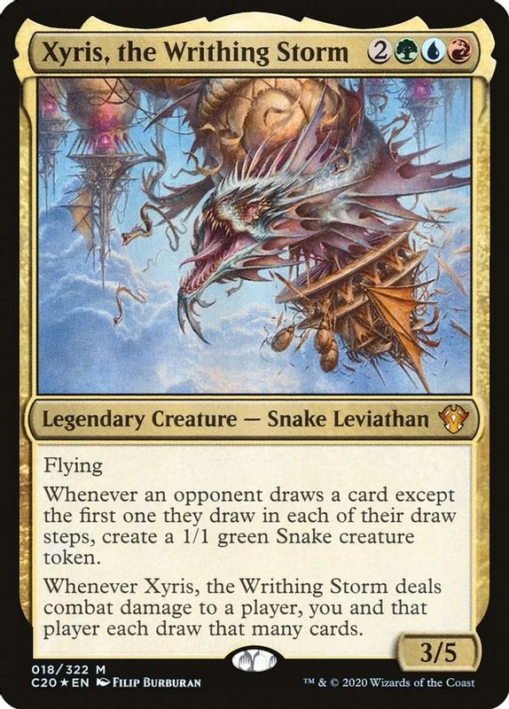 Xyris, the Writhing Storm - 18 - Mythic