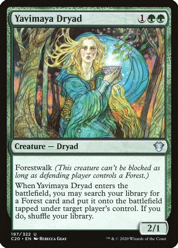 Yavimaya Dryad - 197 - Uncommon