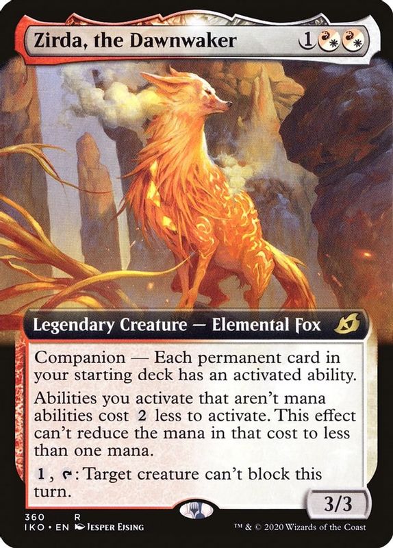 Zirda, the Dawnwaker (Extended Art) - 360 - Rare