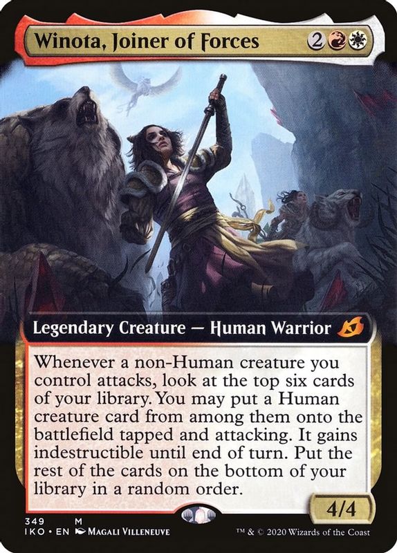 Winota, Joiner of Forces (Extended Art) - 349 - Mythic