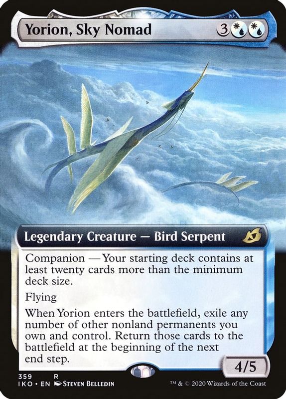 Yorion, Sky Nomad (Extended Art) - 359 - Rare