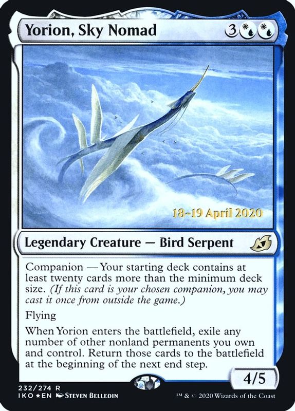 Yorion, Sky Nomad - 232 - Rare