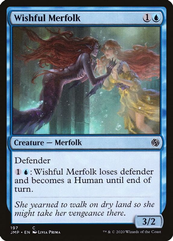 Wishful Merfolk - 197 - Common