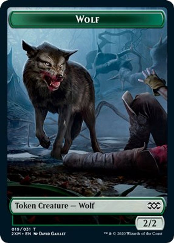 Wolf // Wurm (030) Double-sided Token - Token