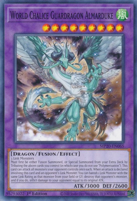 World Chalice Guardragon Almarduke - MP20-EN065 - Common