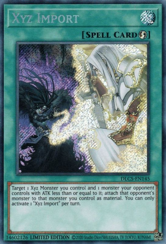 Xyz Import - DLCS-EN145 - Secret Rare