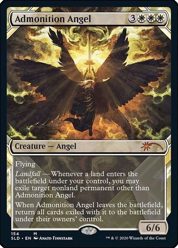 Admonition Angel - 154 - Mythic