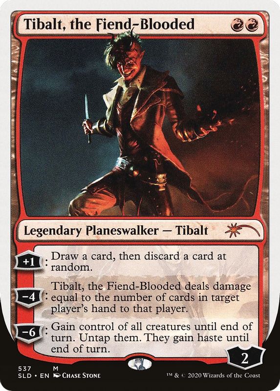 Tibalt, the Fiend-Blooded (WB) - 537 - Mythic