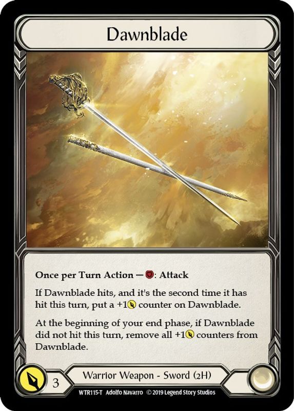 Dawnblade // Katsu, the Wanderer - WTR115 // WTR076 - Token