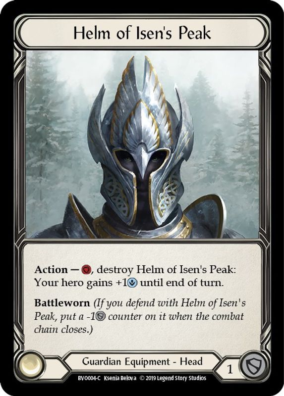 Helm of Isen's Peak - BVO004 - Common