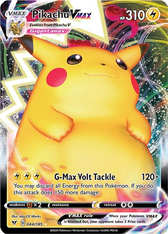 Pikachu VMAX - 044/185 - Ultra Rare