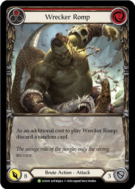 Wrecker Romp (Red) - LGS020 - Promo