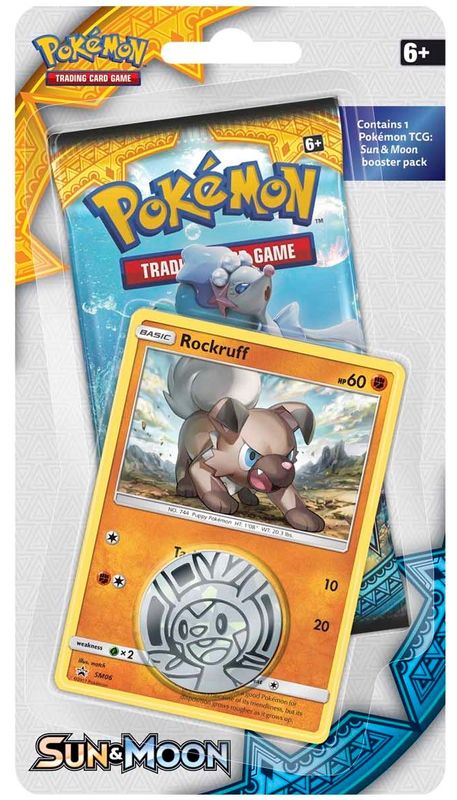 Sun & Moon Single Blister Pack [Rockruff]