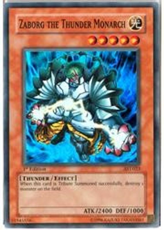 Zaborg the Thunder Monarch - AST-023 - Super Rare