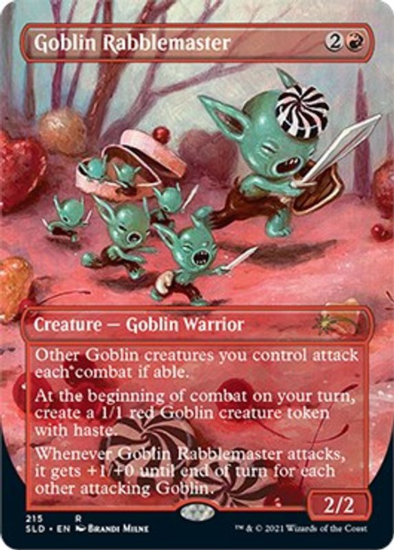 Goblin Rabblemaster - 215 - Rare