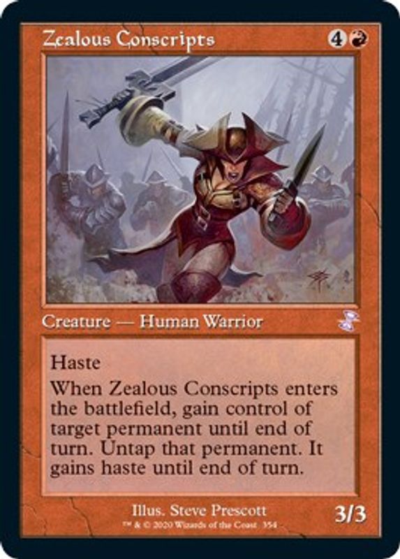 Zealous Conscripts - 354 - Special