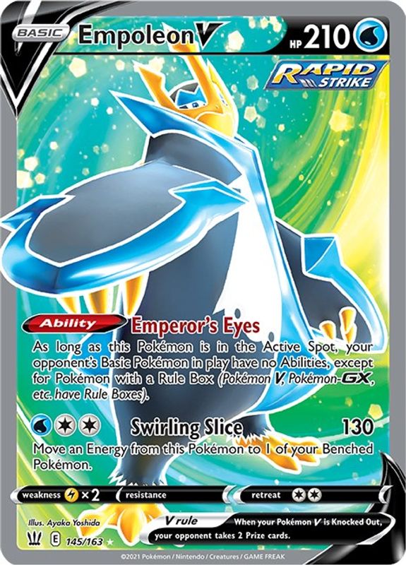 Empoleon V (Full Art) - 145/163 - Ultra Rare