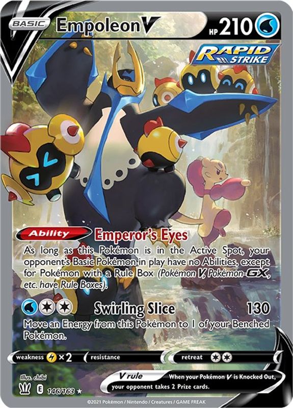 Empoleon V (Alternate Full Art) - 146/163 - Ultra Rare