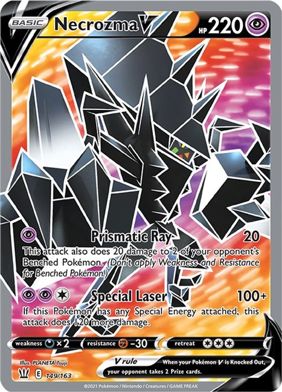 Necrozma V (Full Art) - 149/163 - Ultra Rare