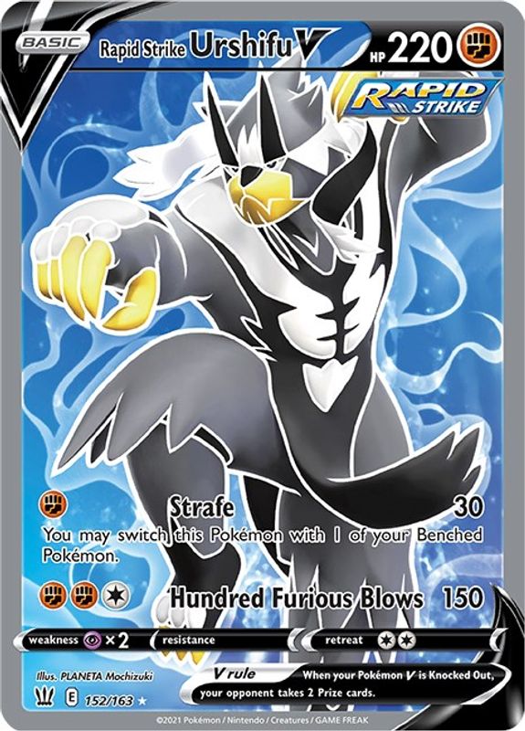 Rapid Strike Urshifu V (Full Art) - 152/163 - Ultra Rare