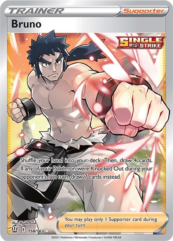 Bruno (Full Art) - 158/163 - Ultra Rare