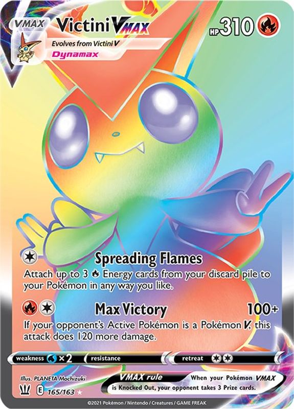 Victini VMAX (Secret) - 165/163 - Secret Rare