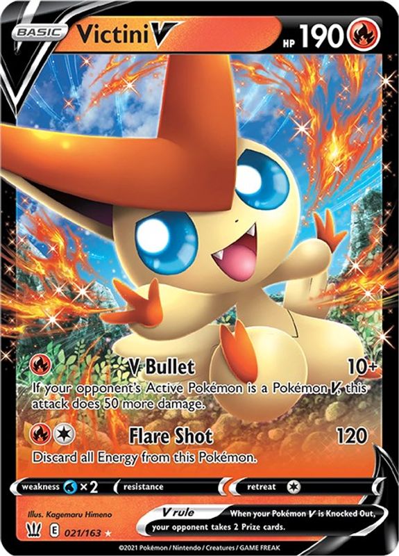 Victini V - 021/163 - Ultra Rare