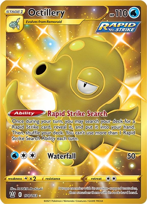 Octillery (Secret) - 178/163 - Secret Rare