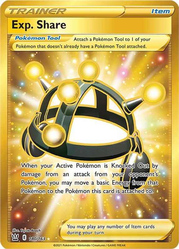 Exp. Share (Secret) - 180/163 - Secret Rare