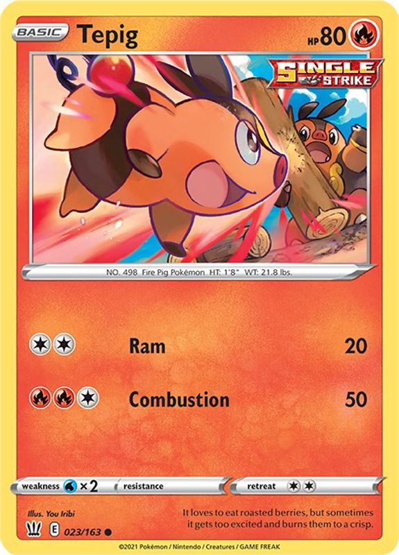 Tepig - 023/163 - Common