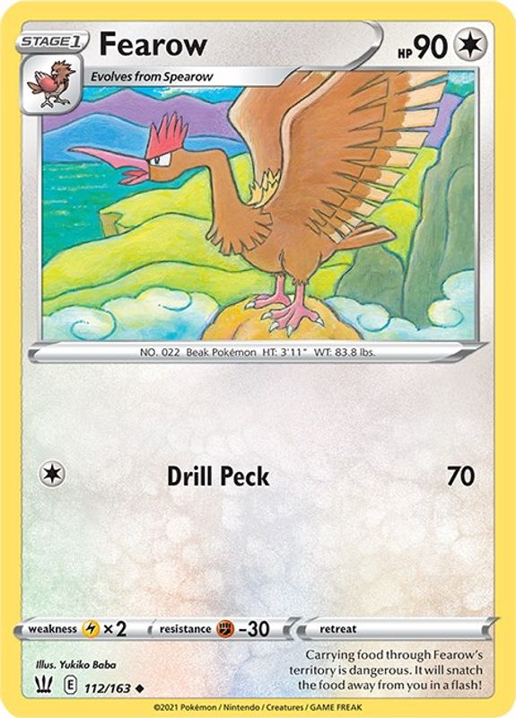 Fearow - 112/163 - Uncommon